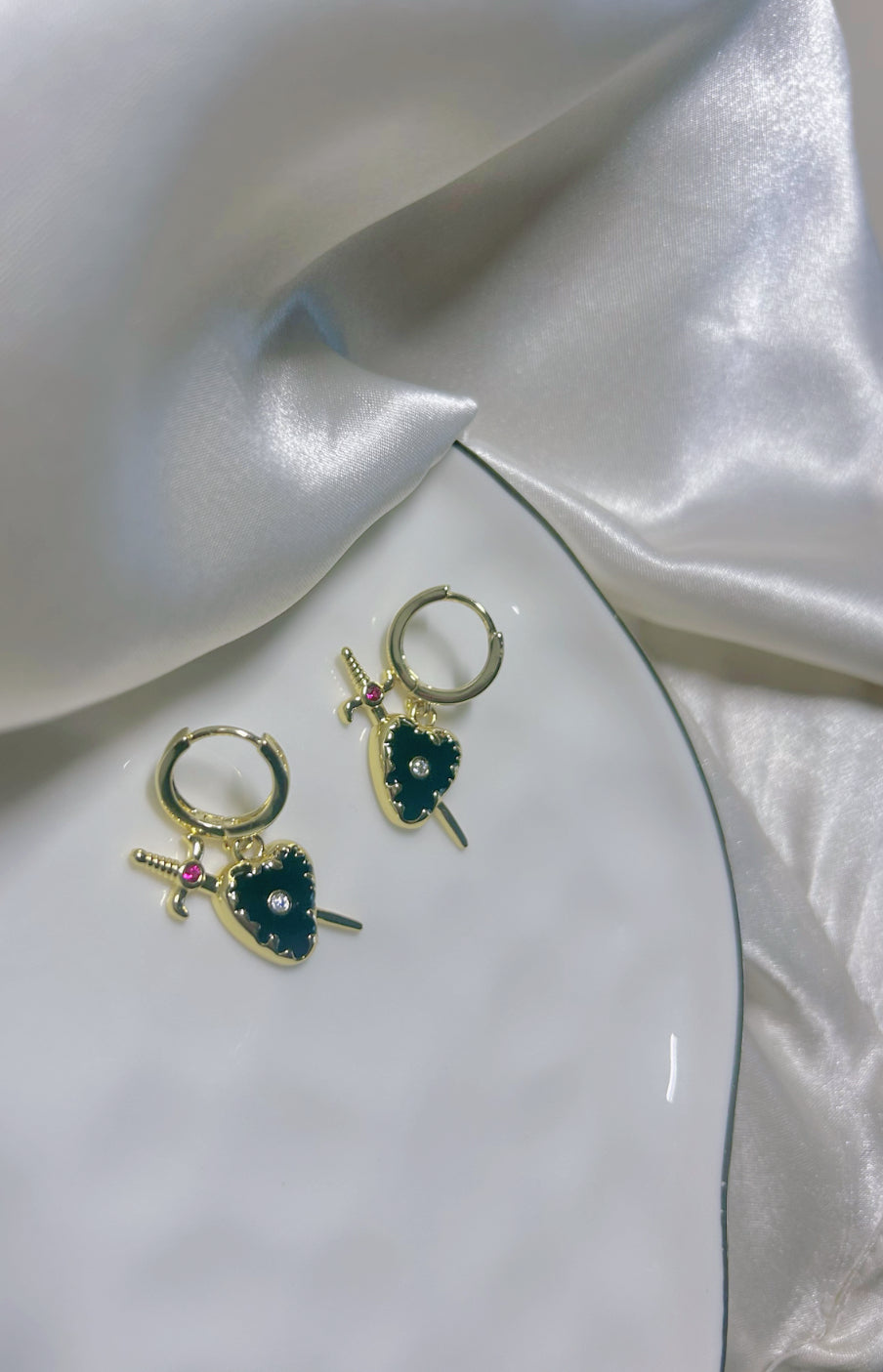 Till Death Do Us Part Hoops (14k Gold Filled)